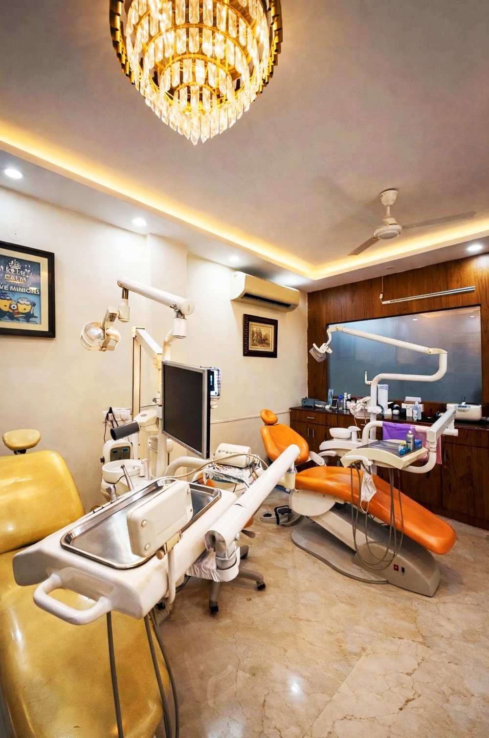 Treatment room at Bright Care Dental Clinic, West Patel Nagar